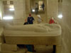 valley of the kings burial chamber at the end for the sarcophagus and the treasures