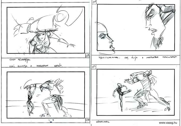 cyborn storyboard